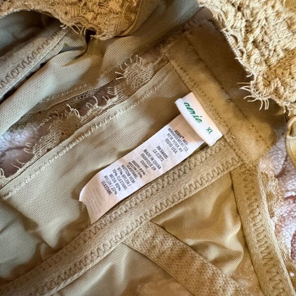 Aerie Green Lace Bralette - Size X-Large - Picture 7 of 7